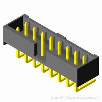 2.0mm Box Headers with Copper Alloy Contacts, Right Angle Version